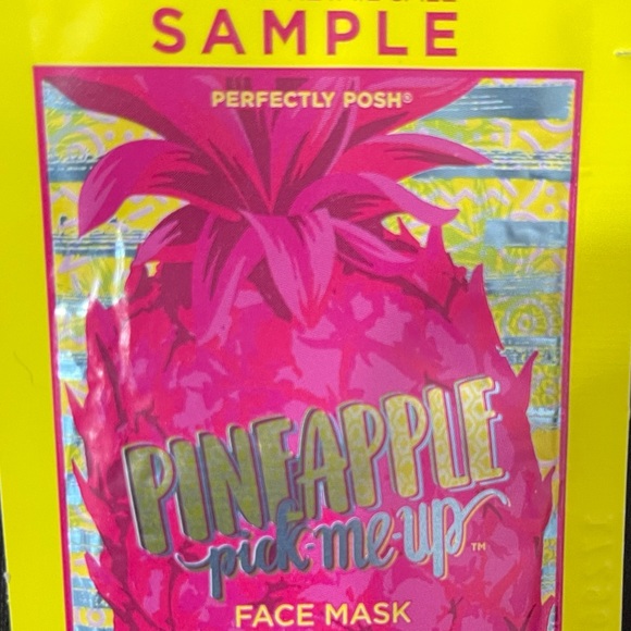 Pineapple Pick Me Up Face Mask - Picture 2 of 3